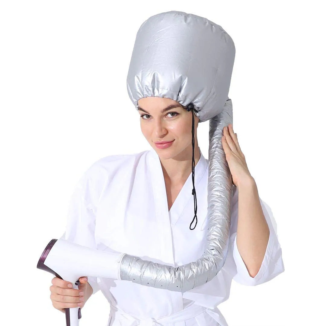 1pc Portable Soft Hair Drying Cap Adjustable Womens Hair Blow Quick Dryer Cap Hairdressing Salon Supply Accessories