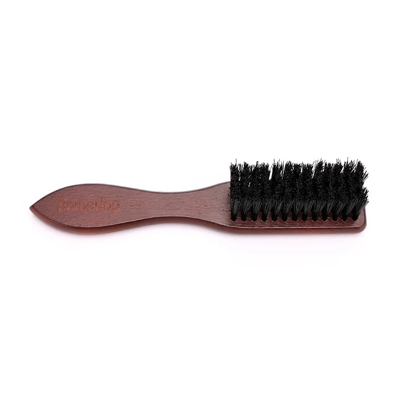 Salon Soft Beard Cleaning Wooden Brush Fragmented Hair Sweeping Brush Hairdresser Shaving Brush Comb Barbershop Brushes Supplies