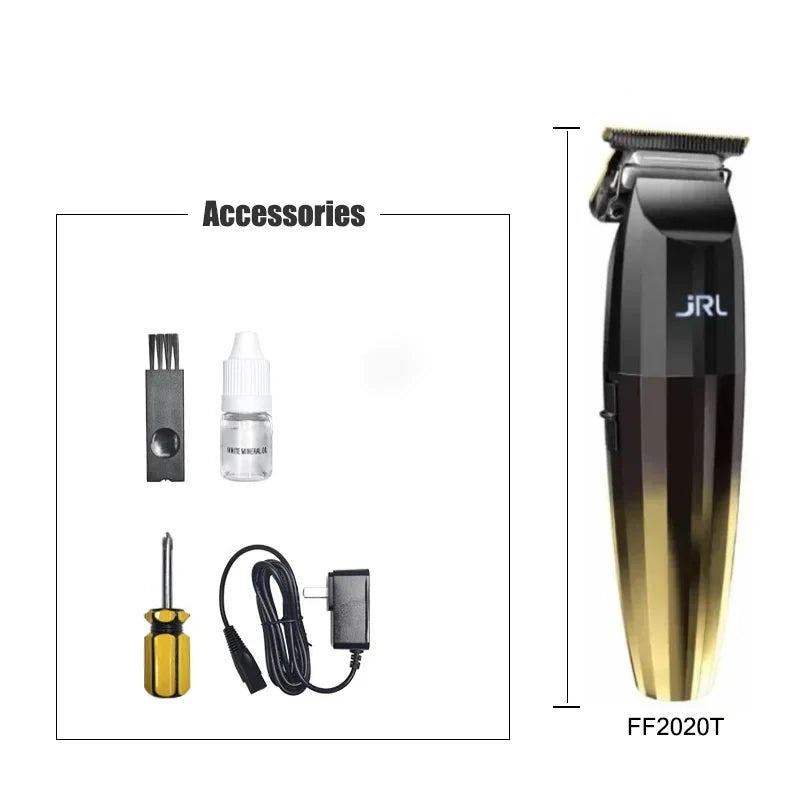 100% Original JRL Clippers for men,2020C Clipper Cool Blade Technology for Men's Grooming - Rechargeable Clippers LCD Display