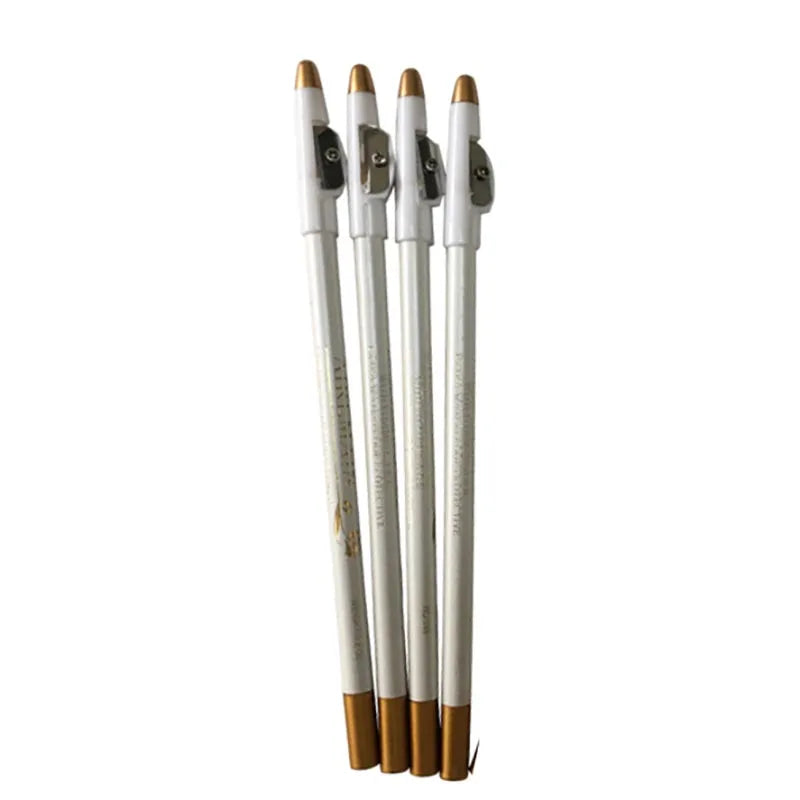 Pencil For Men's Beard Edge Hairdressing Trace Barber Barbershop Accessories Sharpener Hair Line Pen Makeup Eyebrow Pencil