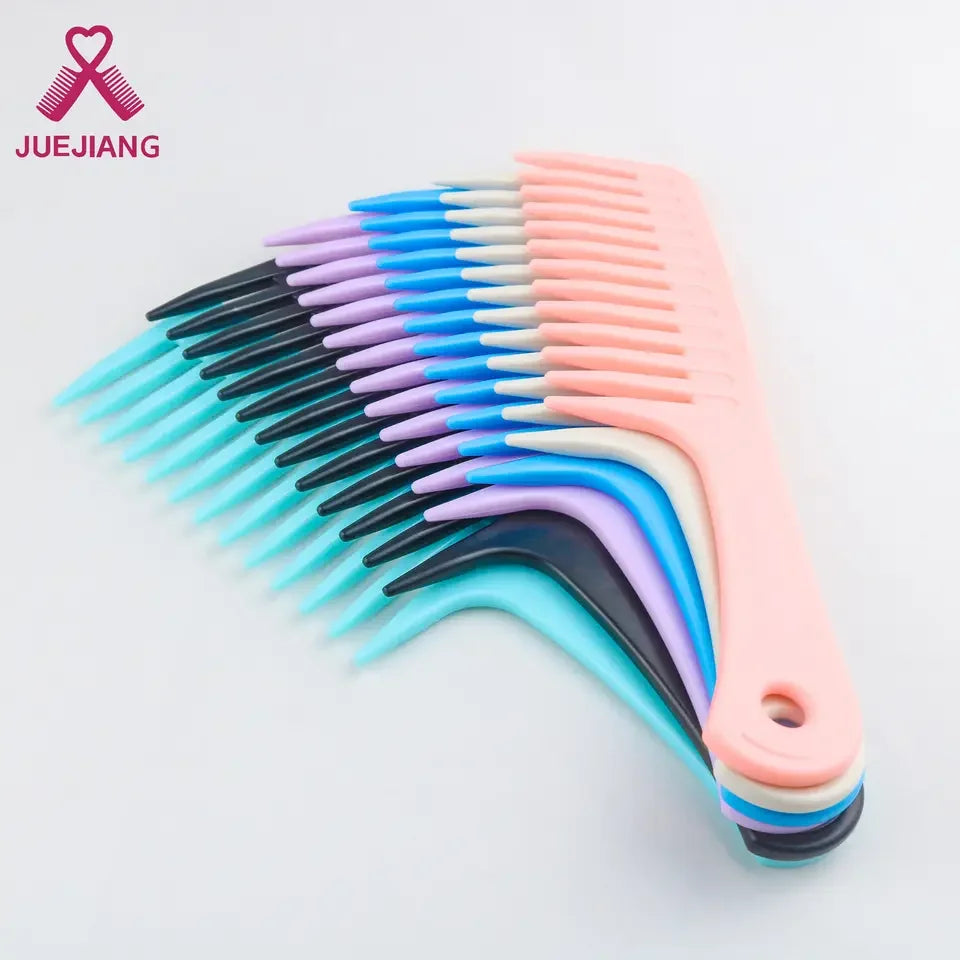 Super Hair Barber Wide Tooth Comb Hairdressing Salon Parting Stylish Hair Detangler Comb Styling Tool