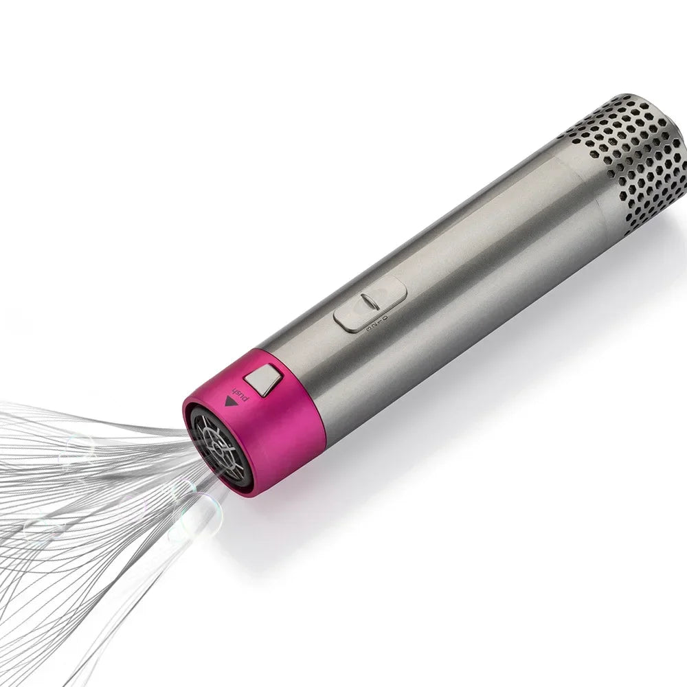 7 in 1 Multi-function Hot Air Comb Dry and Wet Hair Straightener Curly Hair Dryer