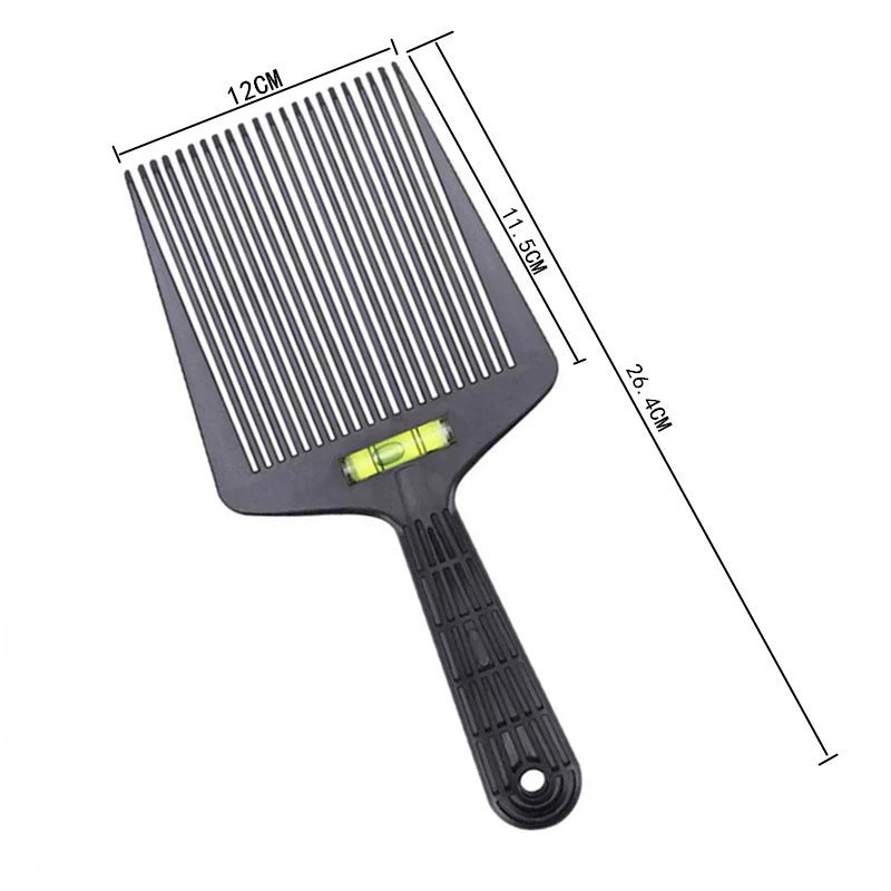 Flat Top Comb Barber Salon Oil Hair Cutting Angle Adjustment Large Teeth Comb Styling Hair Brushes Hairdressers Tools