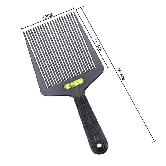 Flat Top Comb Barber Salon Oil Hair Cutting Angle Adjustment Large Teeth Comb Styling Hair Brushes Hairdressers Tools