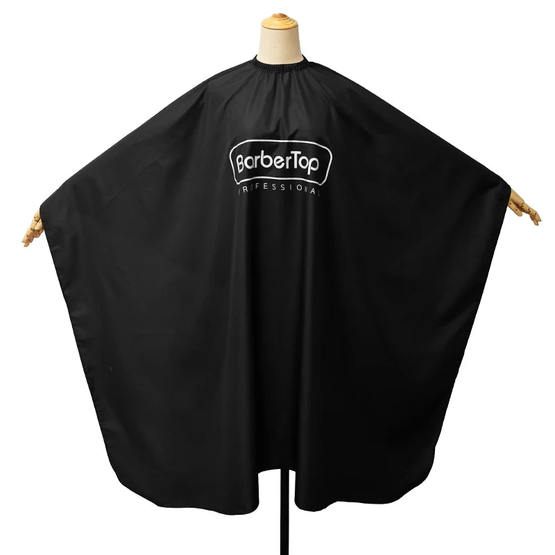 Barber Black Haircut Cloth Hairdresser Apron Hair Cut Cape Hairdress Gown Hairdressing Coat Barbershop Salon Accessory