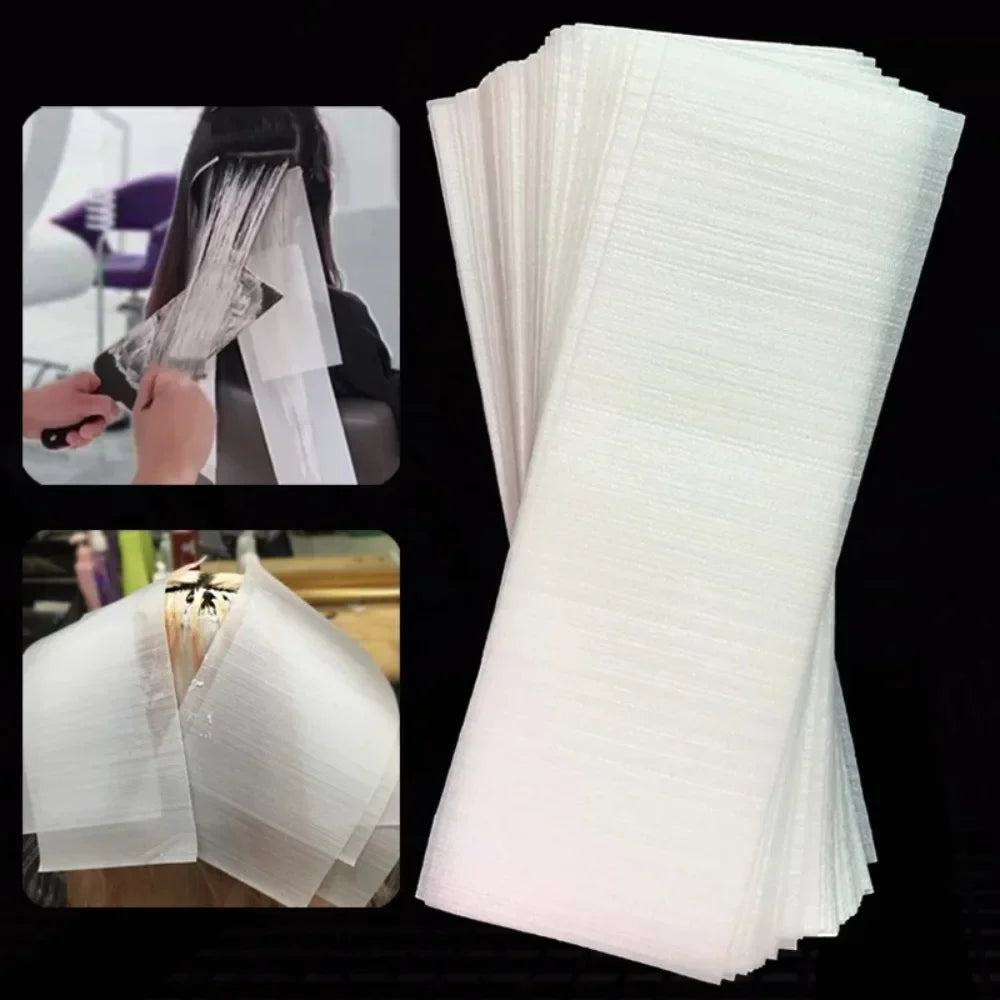 110Pcs Professional Thicken Perm Paper Hair Curler Dye Foil Highlighting Hairdressing Salon Permanent Products Styling Tools