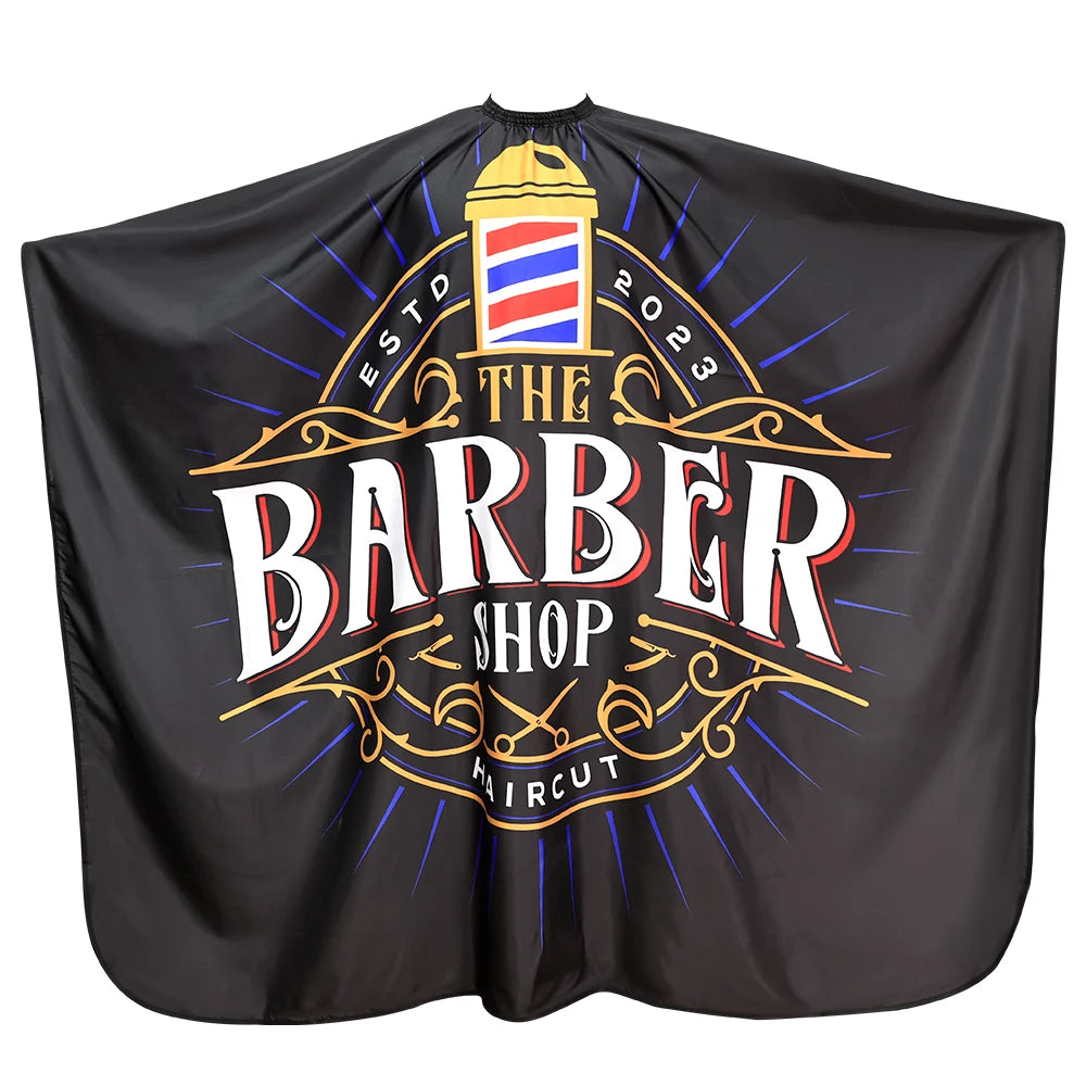 Barber Apron Classics Hair Cut Cape Hairdresser Hairdress Gown Cape Hair Salon Hair Cutting Antistatic Hair Profiling Tools