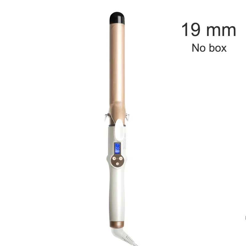 2023 New Electric Hair Curler with LCD Screen Digital Curling Iron Hair Curlers Irons 19-38mm  Professional Curling Iron Curler