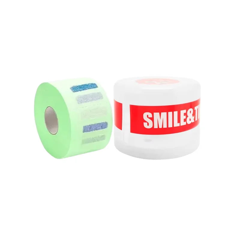 Barbershop Neck Paper Roll Holder Box Disposable Salon Hairdressing Paper Storage Case Neck Strip Tissue Collar Tape Box Tools