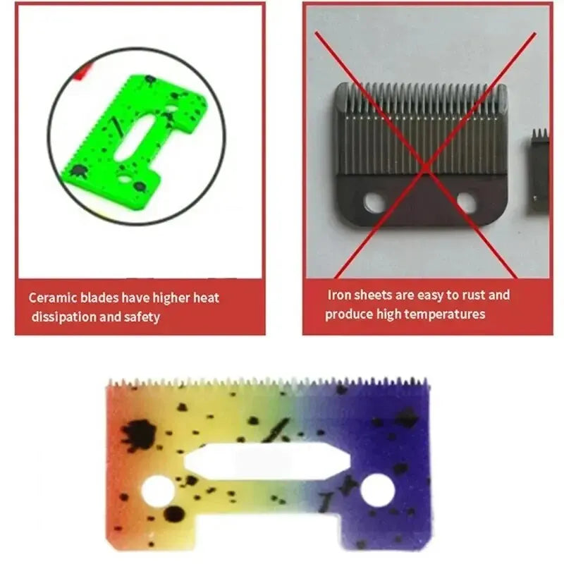 Replacement Ceremic Blade Cutter For Wahl 8148 Hair Trimmer Machine Professional Barber Clipper Blades Salon Styling Tools