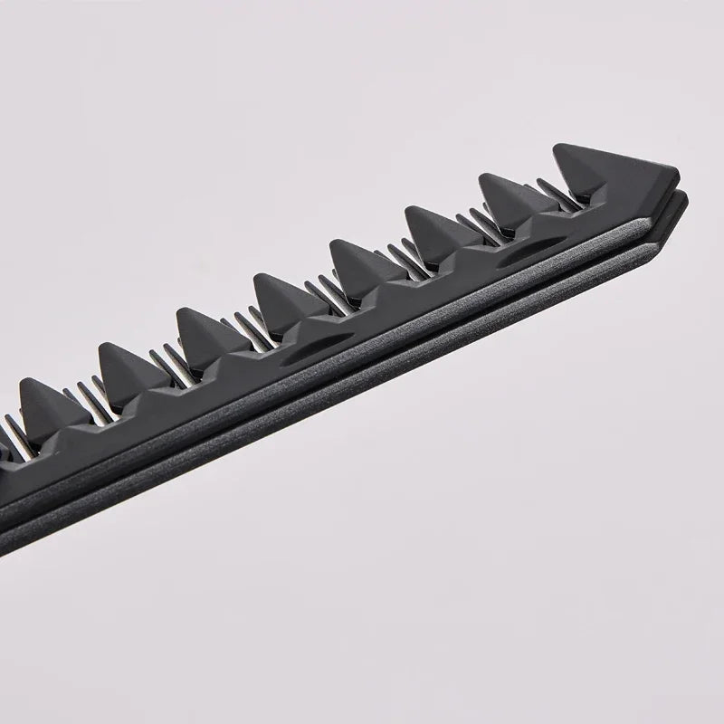 Multifuncional Pocket Folding Combs Plastic Wide Tooth Oil Head Comb Beard Combing Barber Hair Clipper Comb Salon Styling Tools