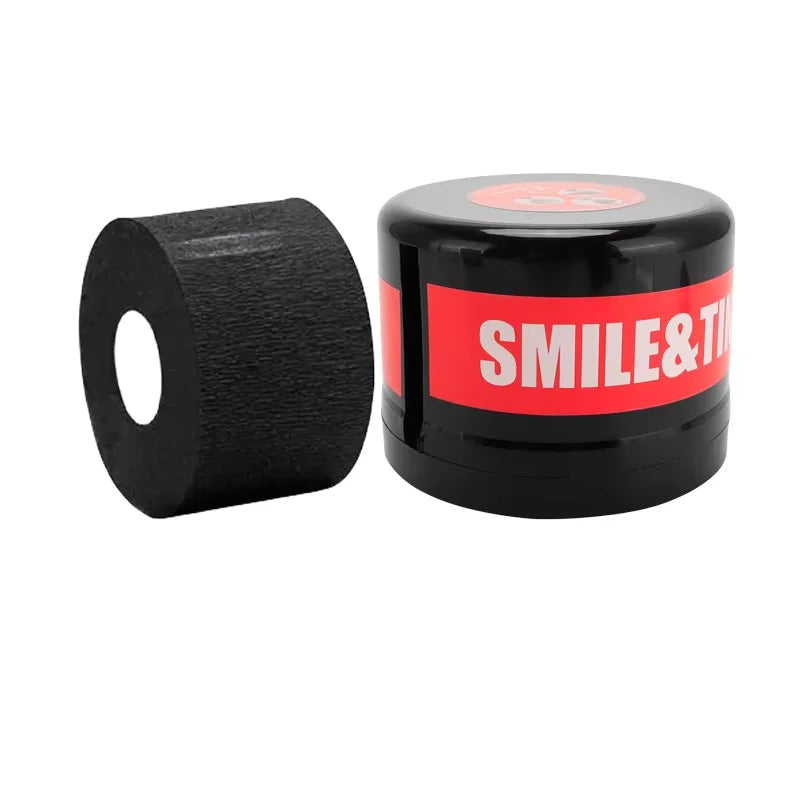 Barbershop Neck Paper Roll Holder Box Disposable Salon Hairdressing Paper Storage Case Neck Strip Tissue Collar Tape Box Tools