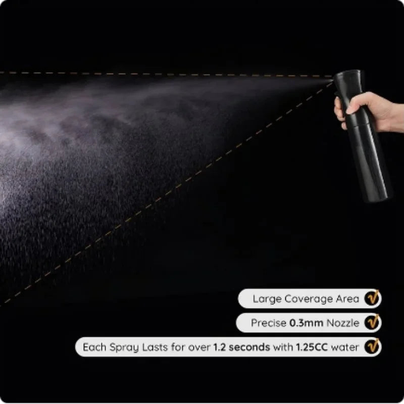 150/200/300ML Continuous Hair Plant Mist Spray Bottle Mist Spray Bottle Mist Bottle for Curly Hair Styling Product Plant Barber