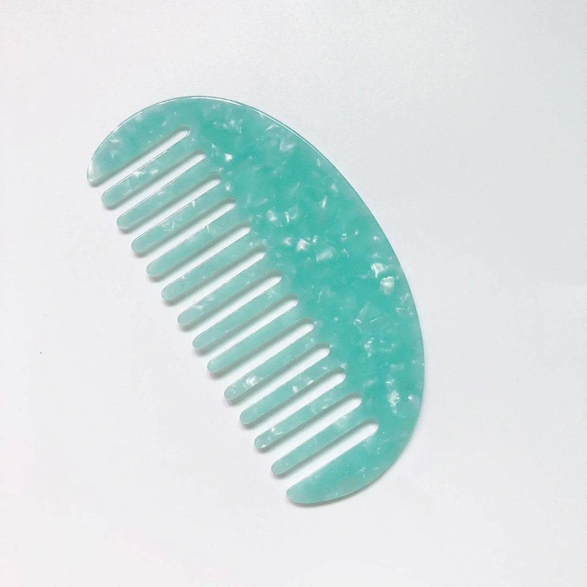 Wide Teeth Acetate Hair Combs Anti-static Massage Hair Brush Hairdressing Colorful Hairdress Salon Styling Traveling Accessories