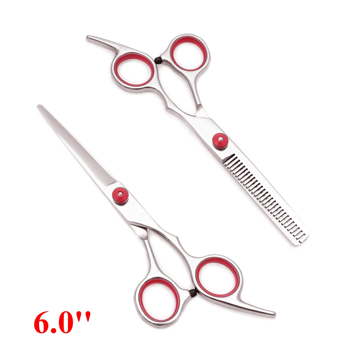 6'' Professional Hair Scissors Thinning Cutting Shears Hairdressing Comb Razor Set Salon Barber & Home Japan Steel