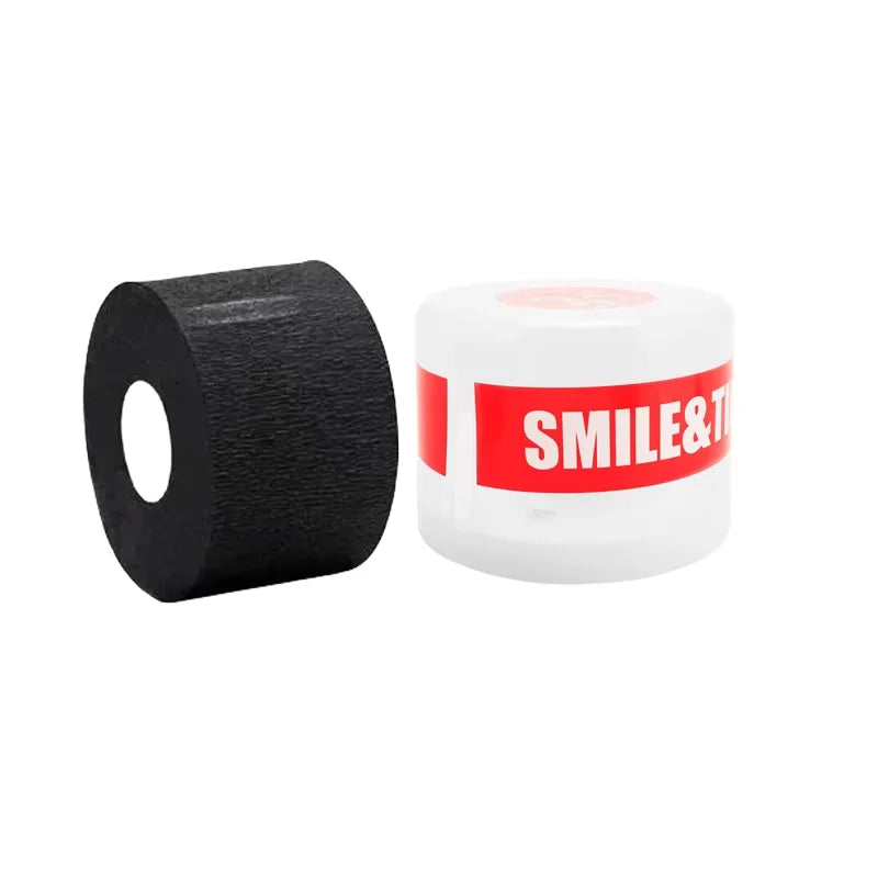 Barbershop Neck Paper Roll Holder Box Disposable Salon Hairdressing Paper Storage Case Neck Strip Tissue Collar Tape Box Tools