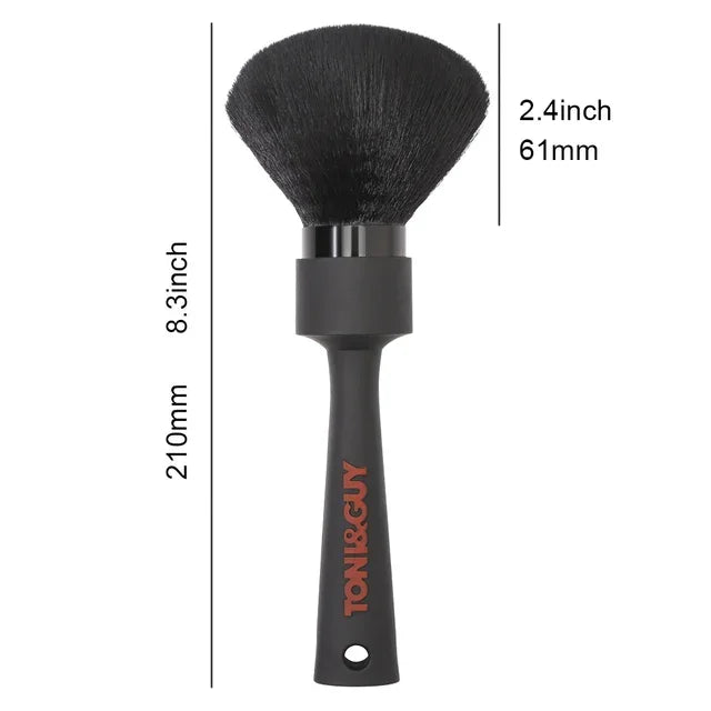 Professional Soft Hairbrush Neck Brush Barber Salon Facial Hair Cleaning Brush Hairdressing Broken Hair Duster Haircut Tools