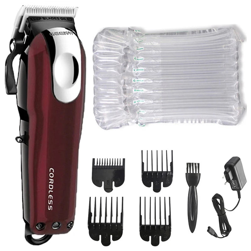 Original GEEMY Professional cordless hair clipper rechargeable beard & hair trimmer for men electric haircut magic blade