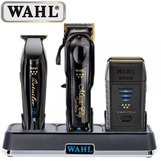 Original  Wahl Hair Clipper for Barbers, 5-Star Series, Cordless Hair Clipper, Magic Clip  & Detaliers & Vanish