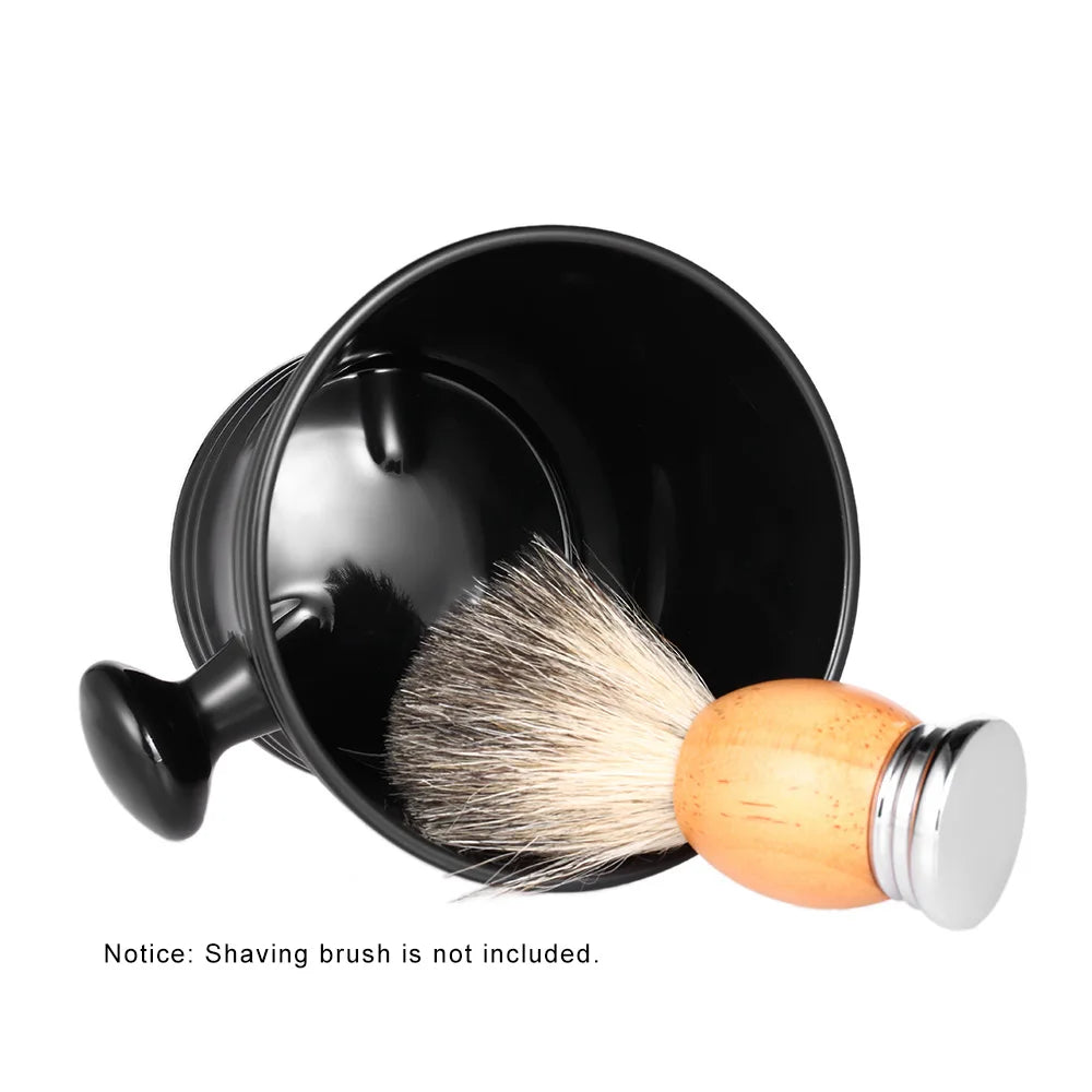 Barber Cleaning Soup Cup for Razor Man's Plastic Shaving Bowl Beard Soap Bowl Durable Shaving Mug