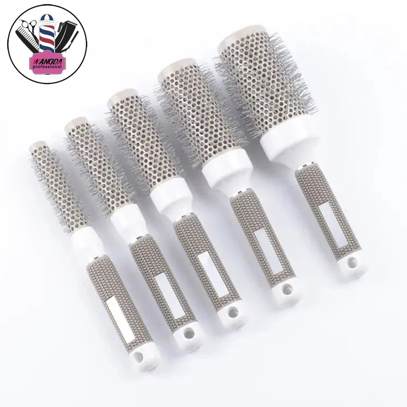 Women's Round Curly Hair Comb Salon Hair Styling Hairbrush Wet Dry Dual Use Hairdressing Combs Professional Rollers Tools