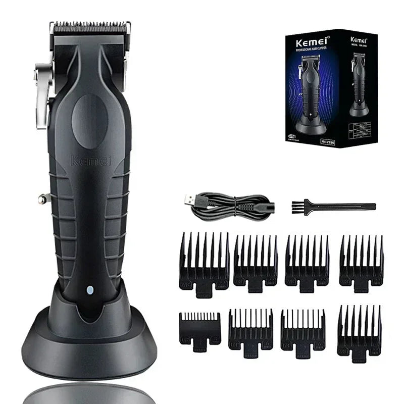 Kemei KM-2296 KM-2299 KM-1102 Professional Hair Clipper Kit Electric Shaver Male Hair Cutting Machine Men’s Trimmer Machine CE