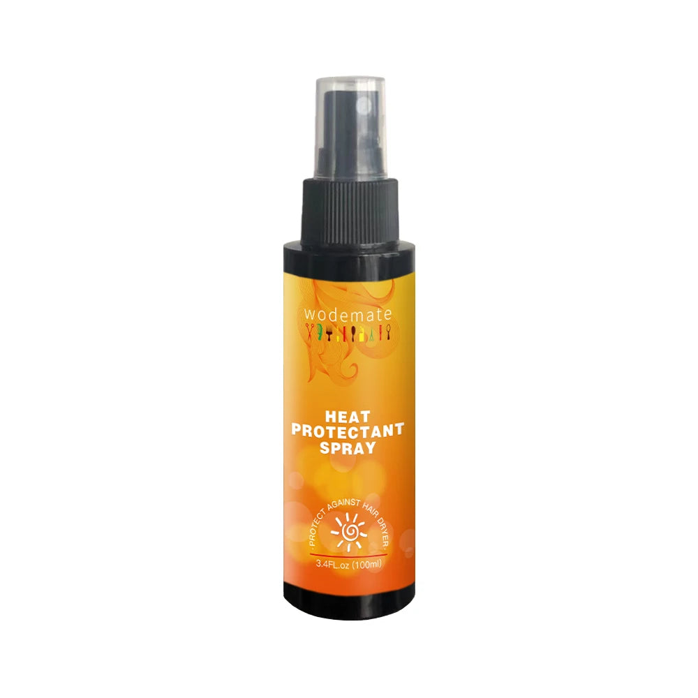 100ML Heat Protectant Spray for Hair Professional Grade Thermal Protector Anti-frizz Thermal Protection Spray Repairs Damage