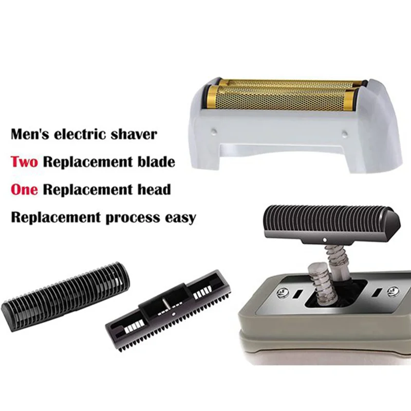 New Professional Replacement Foil Shaver Blade Set Compatible with for Andis 17160 17170 17205 17260 Gold