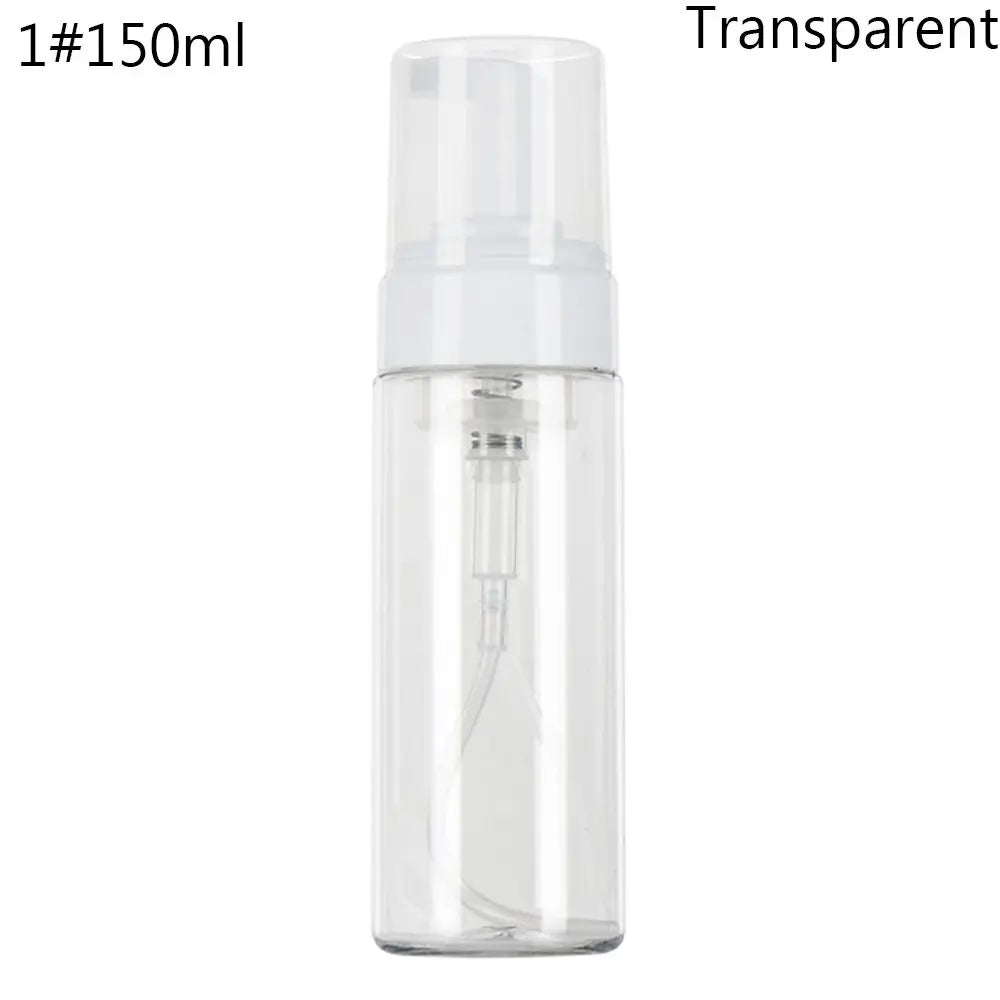 Clear Blue Shampoo Lotion Shower Gel Foam Pump Bottles Foaming Bottle Liquid Soap Whipped Mousse Points Bottling