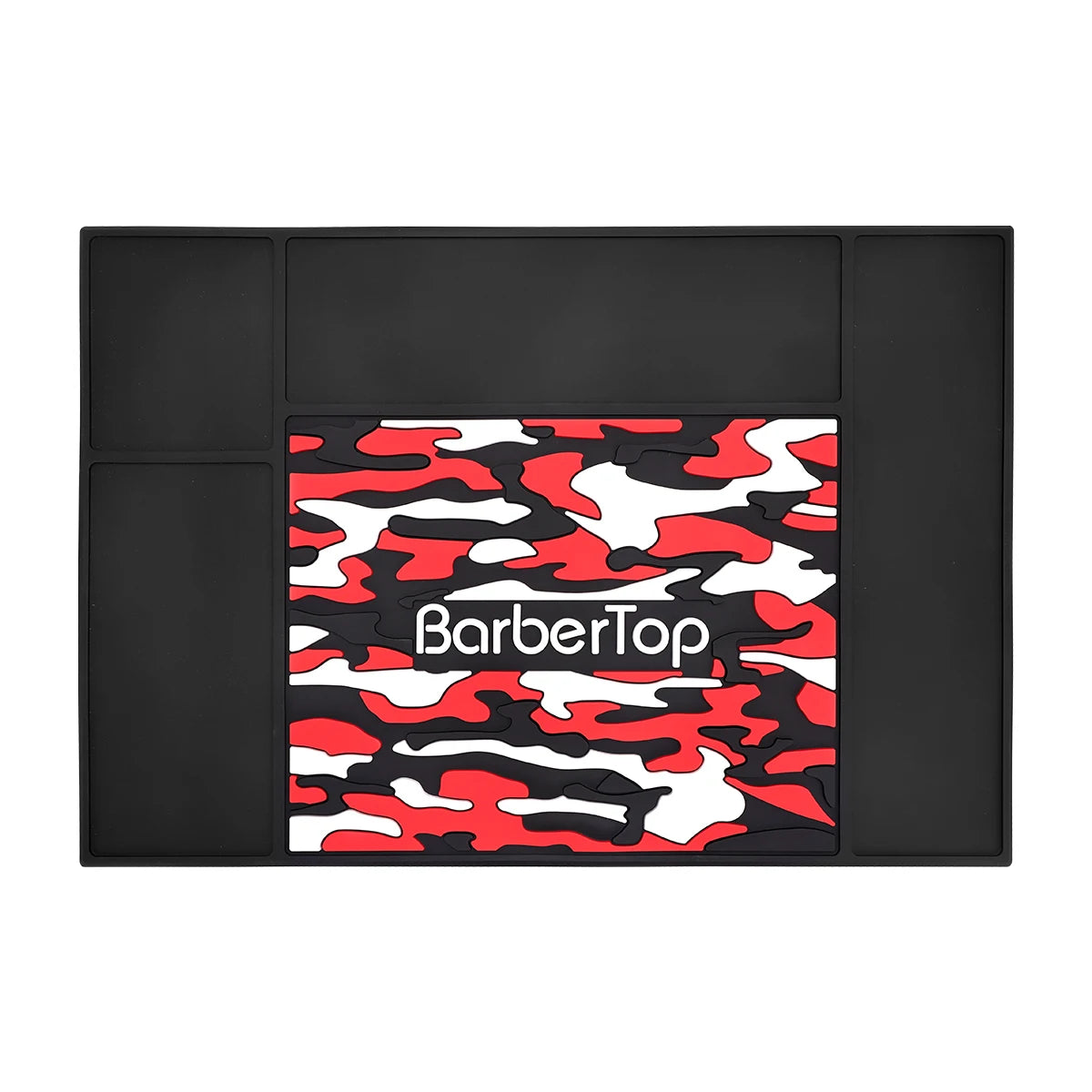 Barbertop Anti-skid Pad Salon Non-slip Scissores Mat Silicone Heat Barber Station Tools Barbershop Accessories