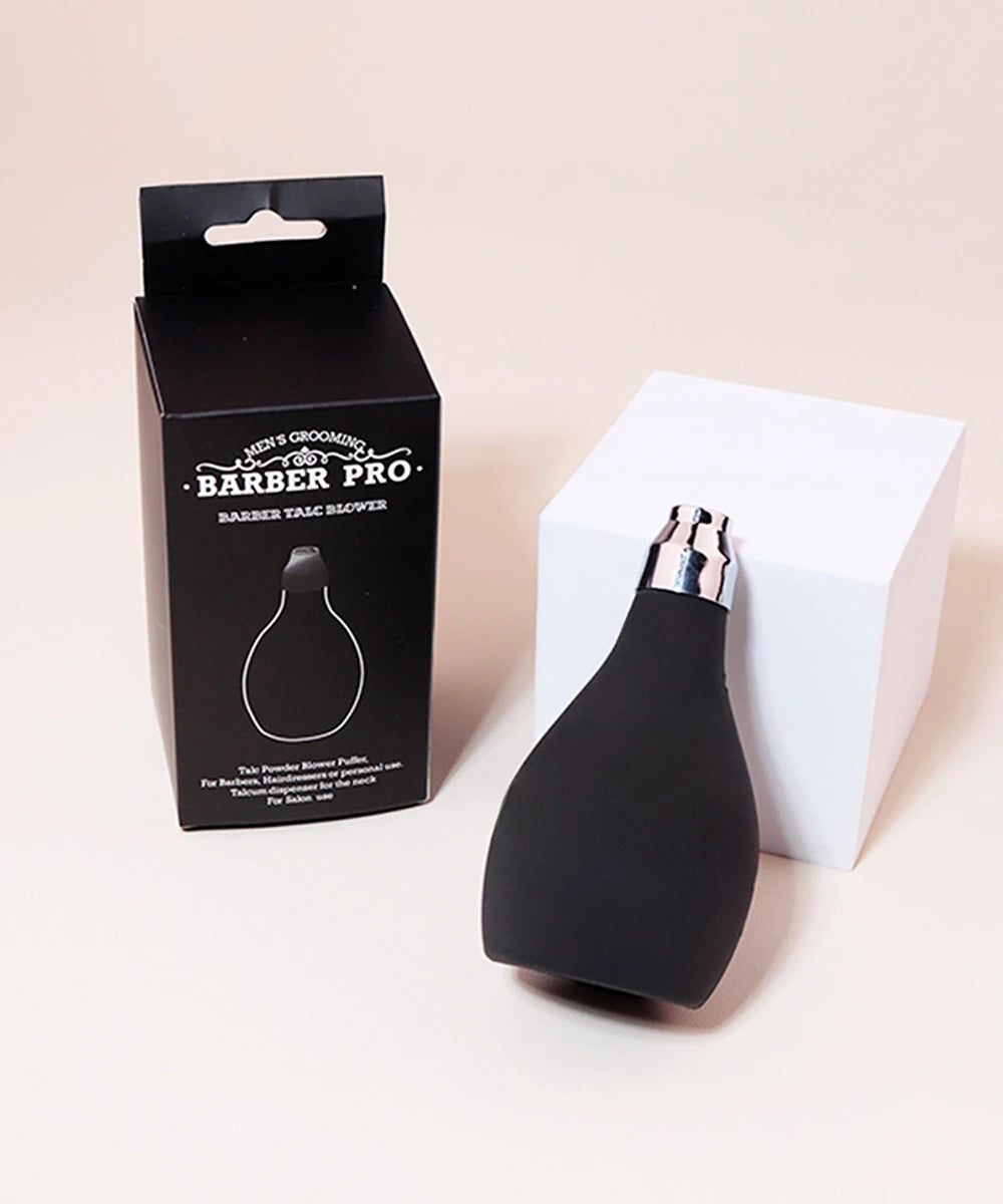 Silicone powder spray bottle, refillable talcum powder hair dryer, convenient hair salon hair powder spray bottle