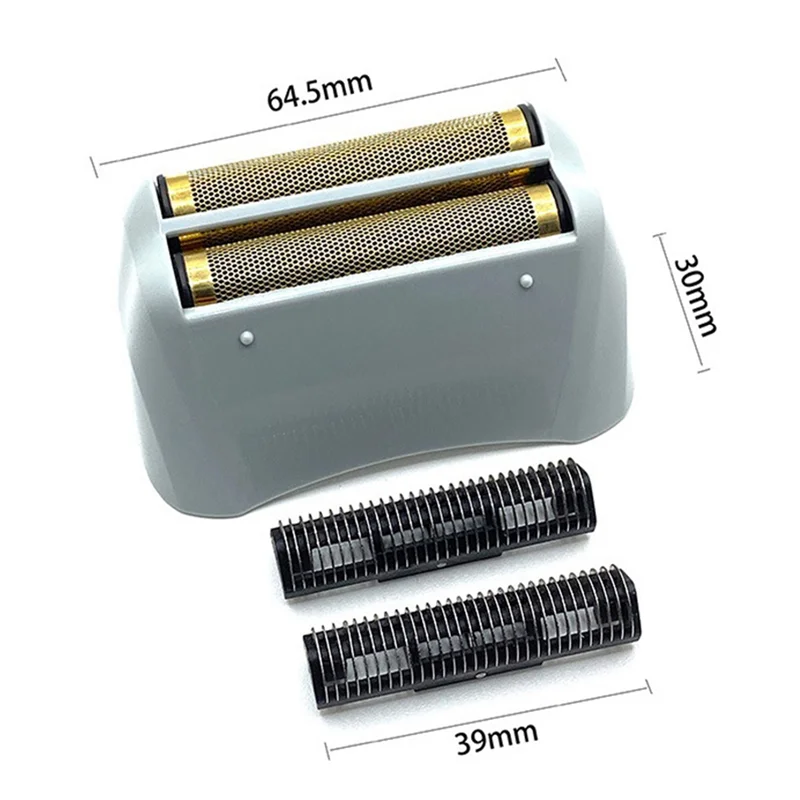 New Professional Replacement Foil Shaver Blade Set Compatible with for Andis 17160 17170 17205 17260 Gold