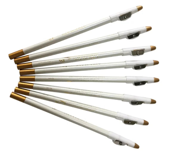 Pencil For Men's Beard Edge Hairdressing Trace Barber Barbershop Accessories Sharpener Hair Line Pen Makeup Eyebrow Pencil