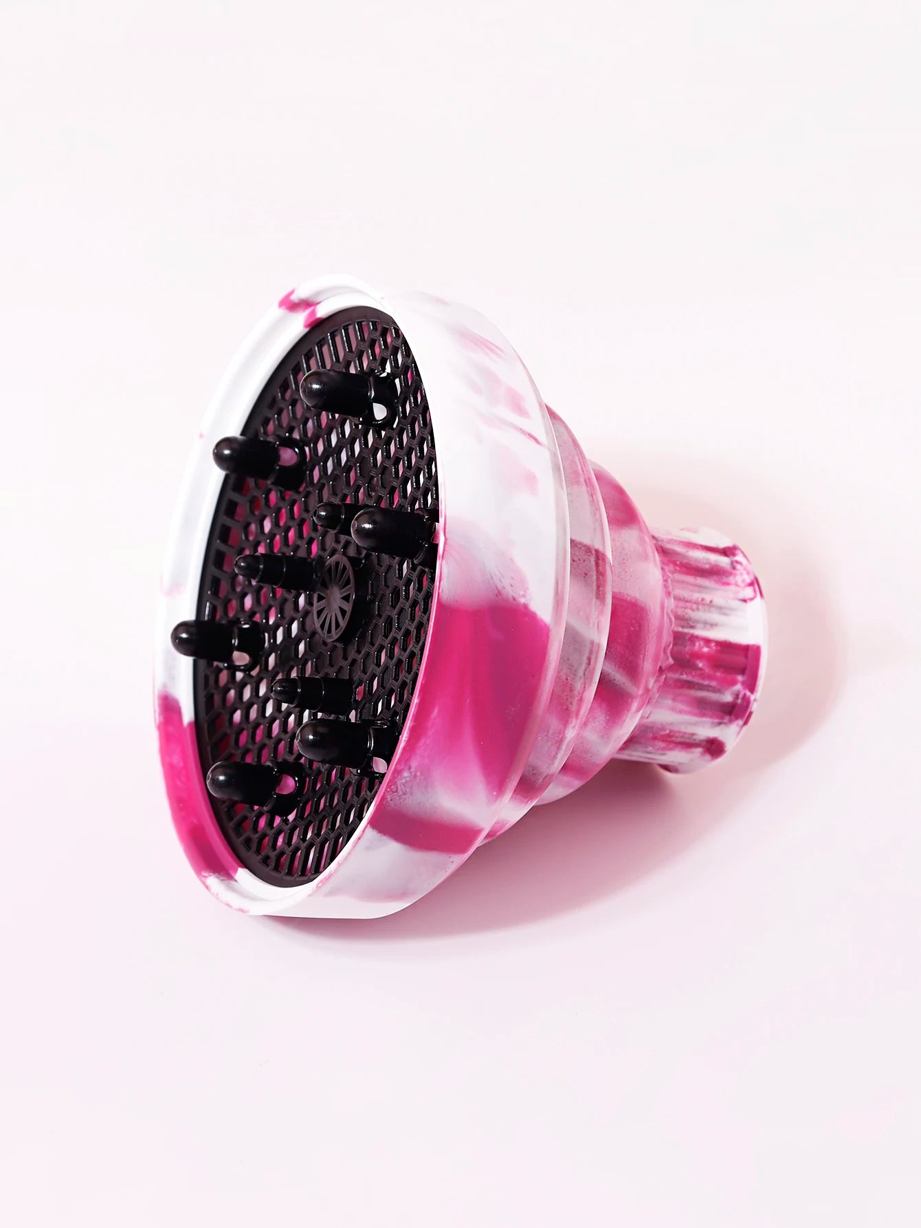 1 silicone hair dryer cap, suitable for hair dryers with an outer diameter of 3.5 cm to 5 cm, used for styling and curling hair
