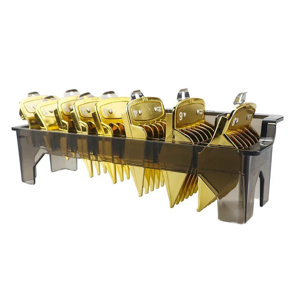 8/10PC Professional Universal Hair Clipper Limit Guide Comb For Wahl Trimmer Cutting Guide Comb Haircut Tools Barber Accessories