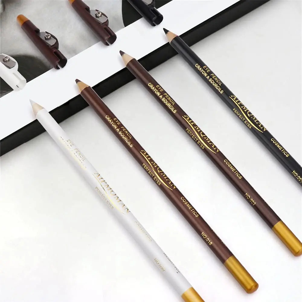 Pencil For Men's Beard Edge Hairdressing Trace Barber Barbershop Accessories Sharpener Hair Line Pen Makeup Eyebrow Pencil