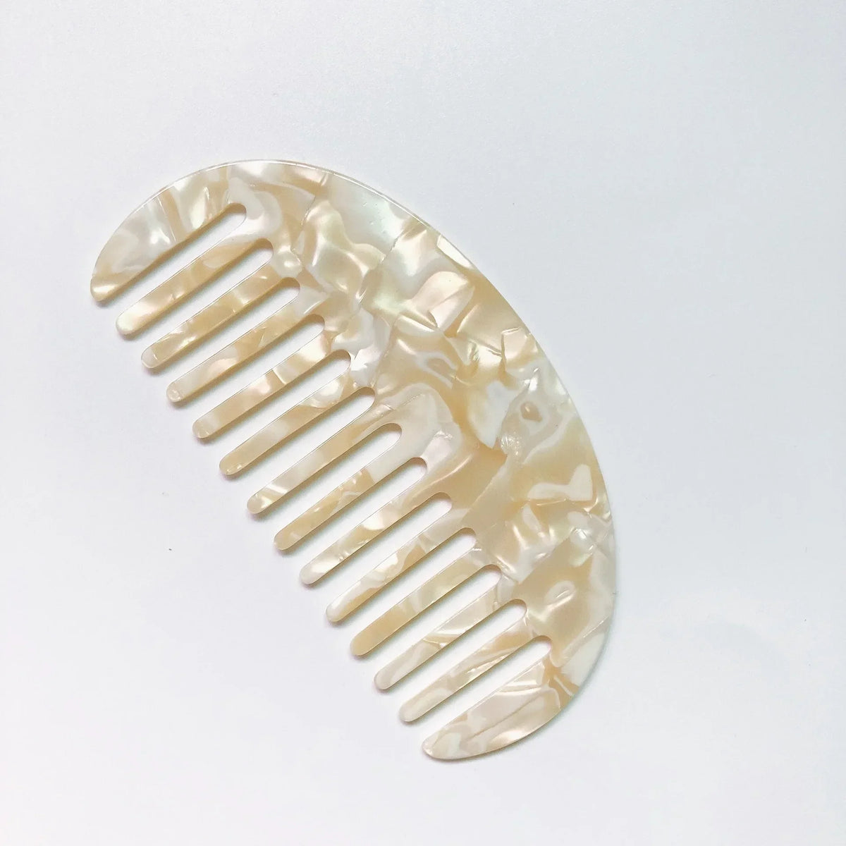 Wide Teeth Acetate Hair Combs Anti-static Massage Hair Brush Hairdressing Colorful Hairdress Salon Styling Traveling Accessories