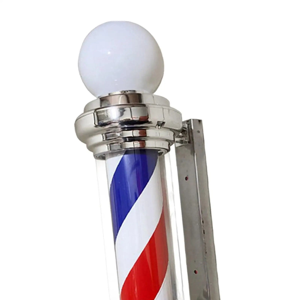 Barber Pole LED Light Rotating Hair Salon Sign Light Stripes Wall Mount Waterproof for Outdoor Party Hairdressing Indoor