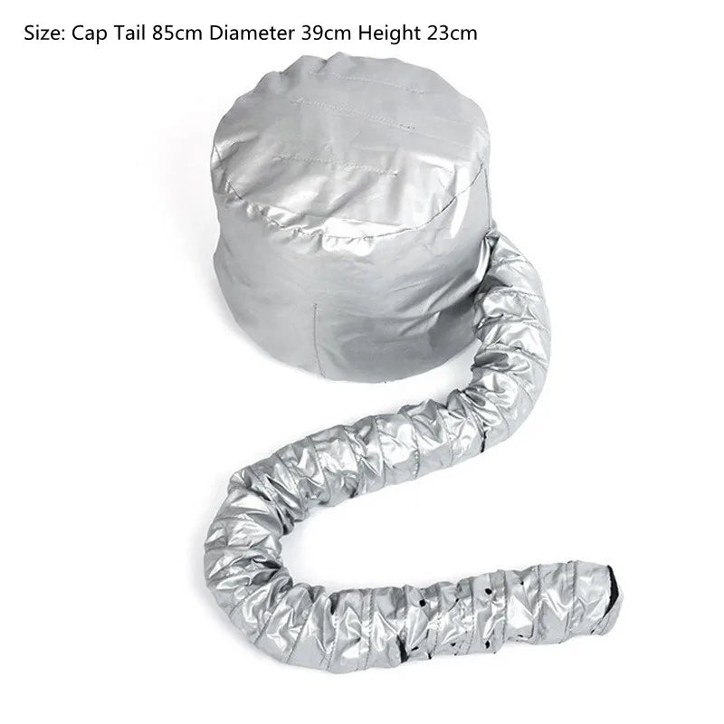1pc Portable Soft Hair Drying Cap Adjustable Womens Hair Blow Quick Dryer Cap Hairdressing Salon Supply Accessories