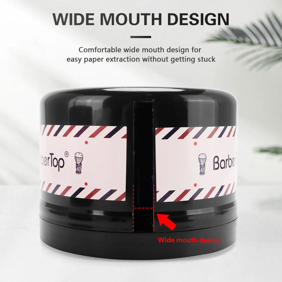 Barbershop Neck Paper Roll Holder Box Disposable Salon Hairdressing Paper Storage Case Neck Strip Tissue Collar Tape Box Tools