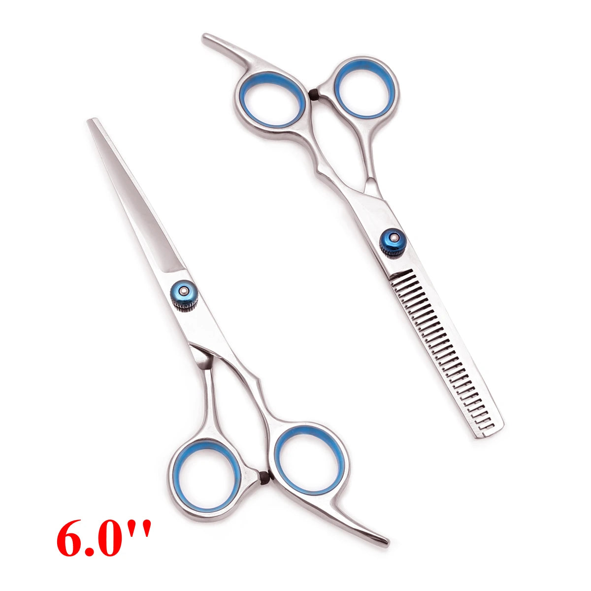 6'' Professional Hair Scissors Thinning Cutting Shears Hairdressing Comb Razor Set Salon Barber & Home Japan Steel