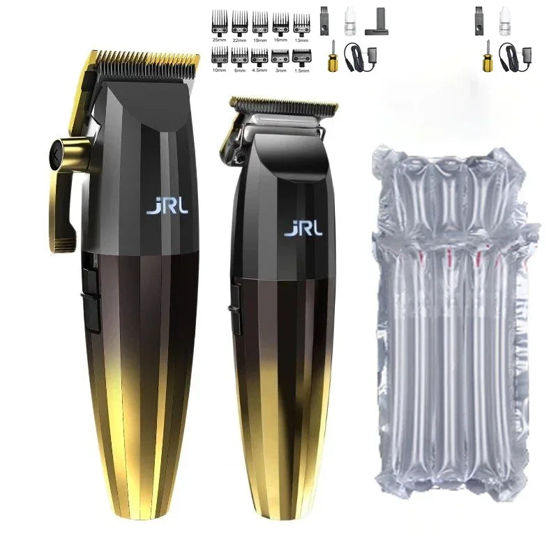 100% Original JRL Clippers for men,2020C Clipper Cool Blade Technology for Men's Grooming - Rechargeable Clippers LCD Display