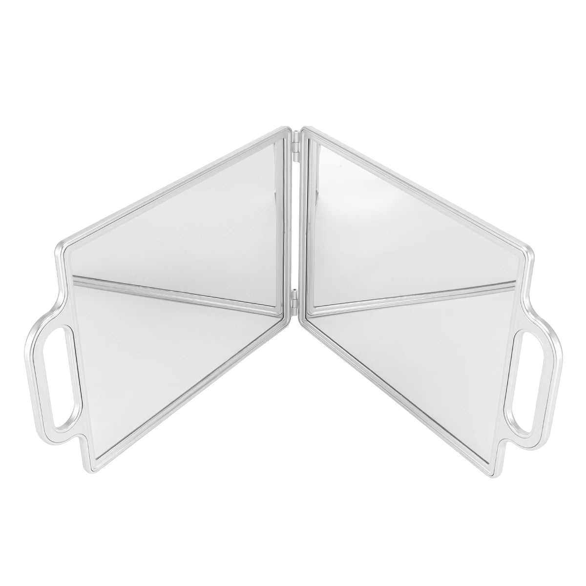 Hair Salon Double Mirror Hairdressing Rearview Mirror Barber Shop Folding Hand Special Mirror Makeup Plate Back Mirror.