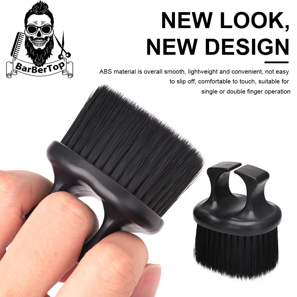 Hairdresser Brush Set Barber Cutting Clean Hairbrush Neck Duster Brushes Professional Barbershop Styling Tools Cleaning Supplies