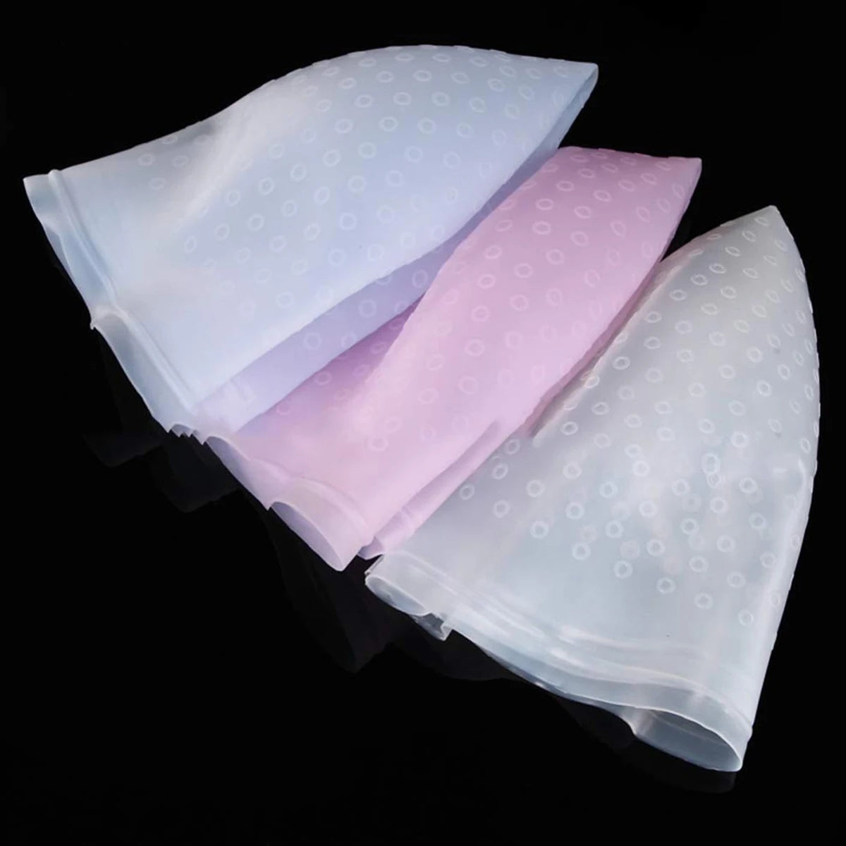 Soft Silicone Hair Coloring Cap Barber Reusable Highlighting Hair Dying Frosting Hat Pro Salon Home Hairstyling Tool Accessories