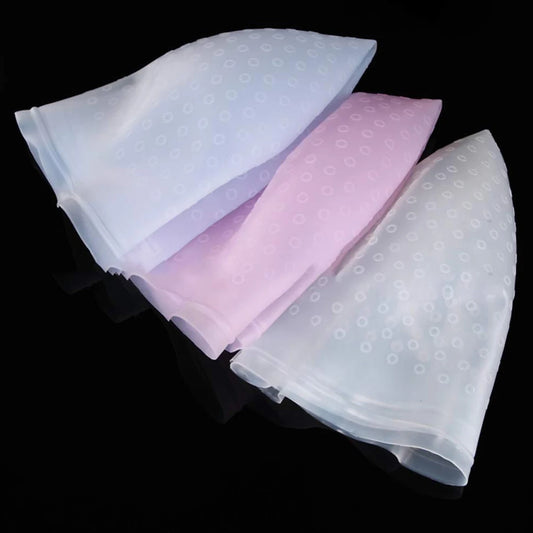 Soft Silicone Hair Coloring Cap Barber Reusable Highlighting Hair Dying Frosting Hat Pro Salon Home Hairstyling Tool Accessories