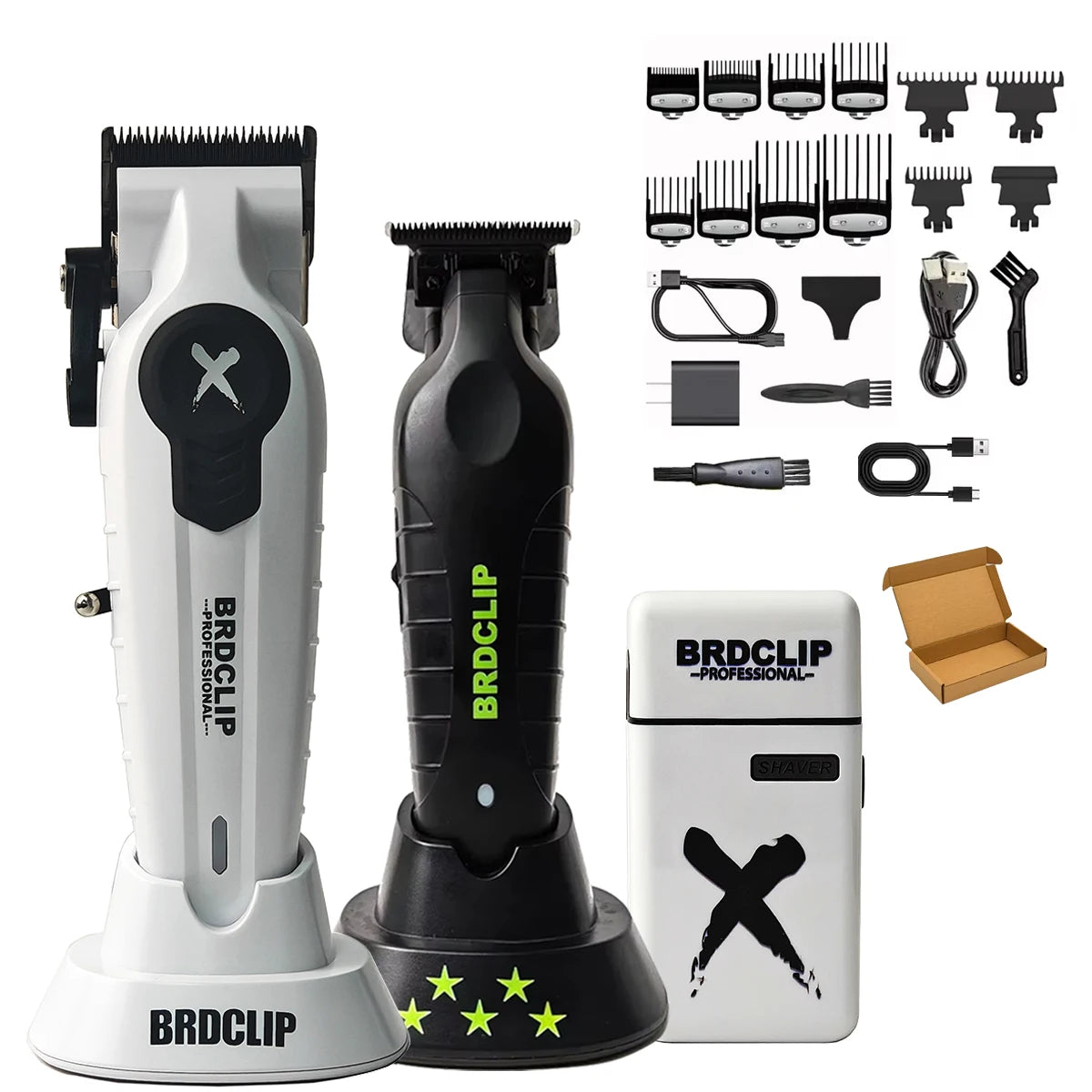 New Professional BRDCLIP FA1C FA1T 808 7500RPM Barber Hair Clipper Electric Shaver Trimmer Hair Finish Machine DLC Blade Base
