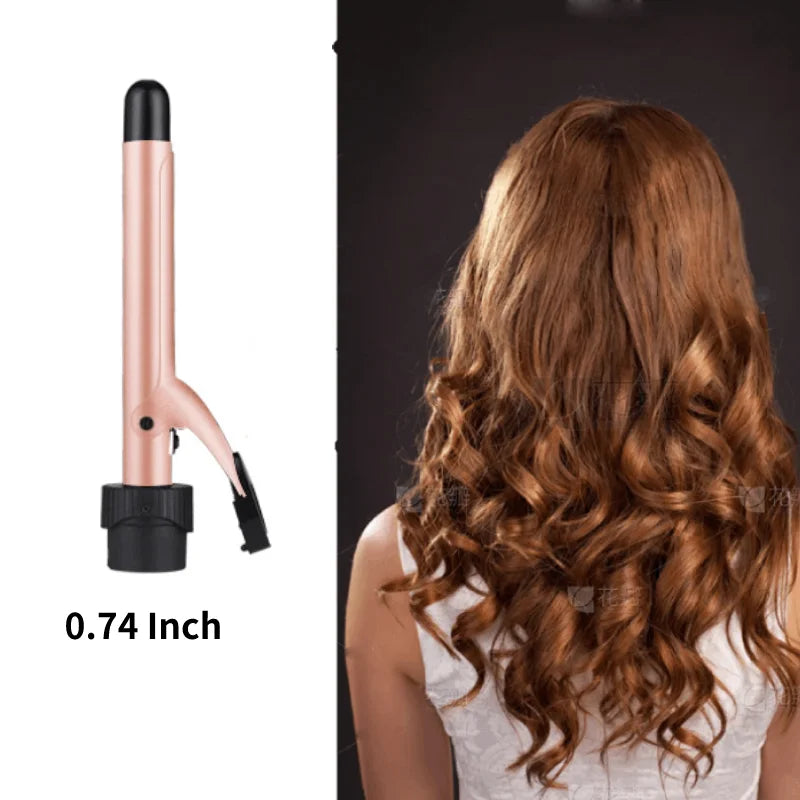 Customizable Electric Curling Iron Hair Tools Professional Roller Curls Wand Fast Heating Up  Curling Iron for All Hair Types