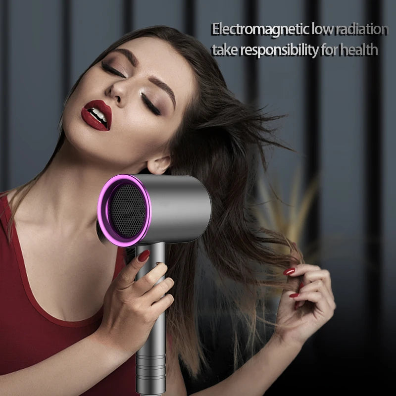 Hair Dryer Free Shipping, 110V~240V International Voltage Electric Hair Brush Professional Quick Dry Dryer