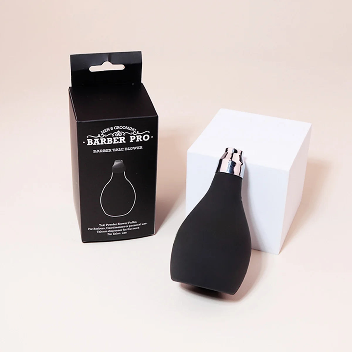 Silicone powder spray bottle, refillable talcum powder hair dryer, convenient hair salon hair powder spray bottle